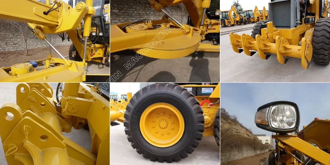 High Quality Motor Grader (HQ220) with Cummins Engine